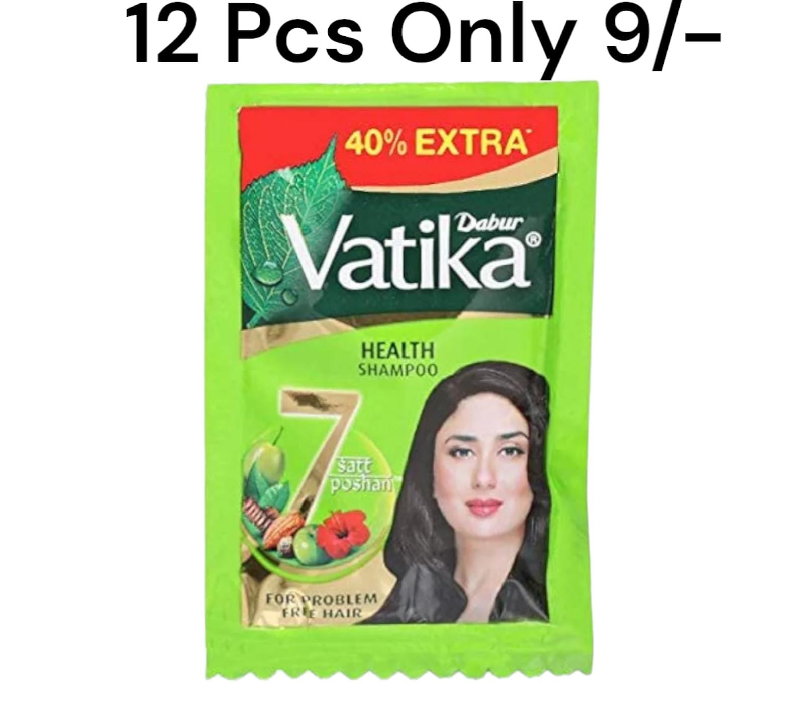Vatika Shampoo  Pack of  Twelve 